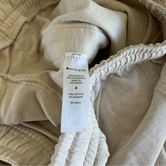 Athleta Farallon Heathered Wide Leg Crop Size 8 - Picture 7 of 7